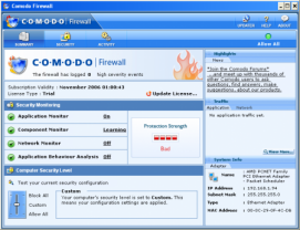 Comodo firewall